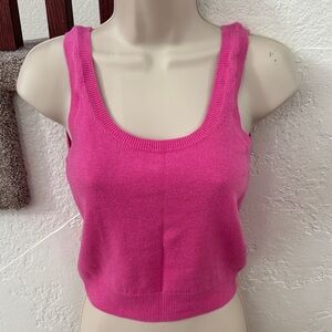 GAP Women’s Bright Pink Sweater Crop Top Size XS NWT